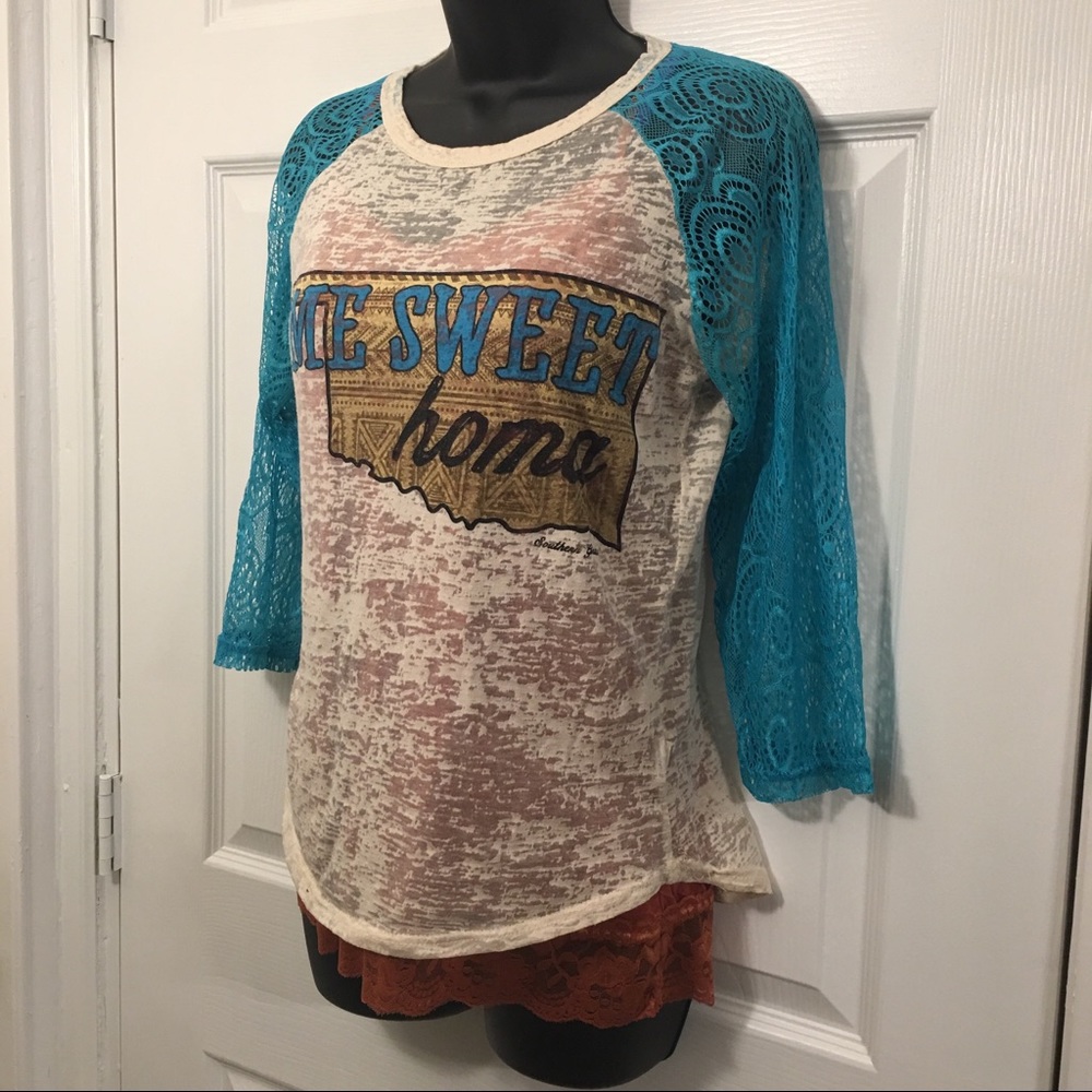 Southern Grace “Home Sweet Home (Oklahoma)” Tee